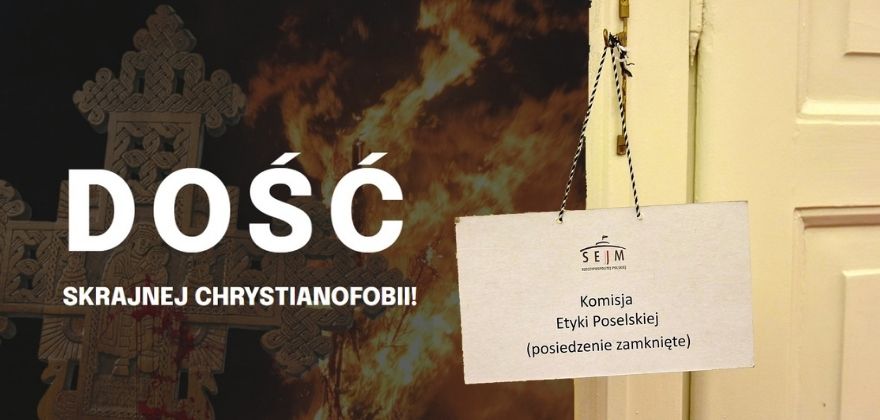 dość skrajnej chrystianofobii