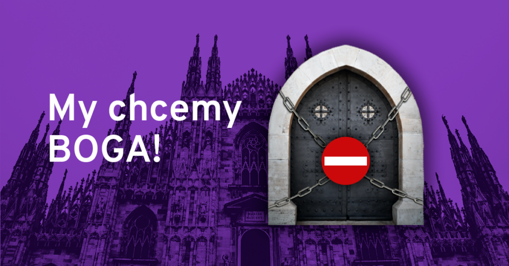 petycja my chcemy boga - stowarzyszenie polonia christiana